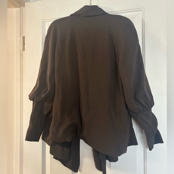 Kenzo Women's Dark Brown Blazer - Picture 6 of 7